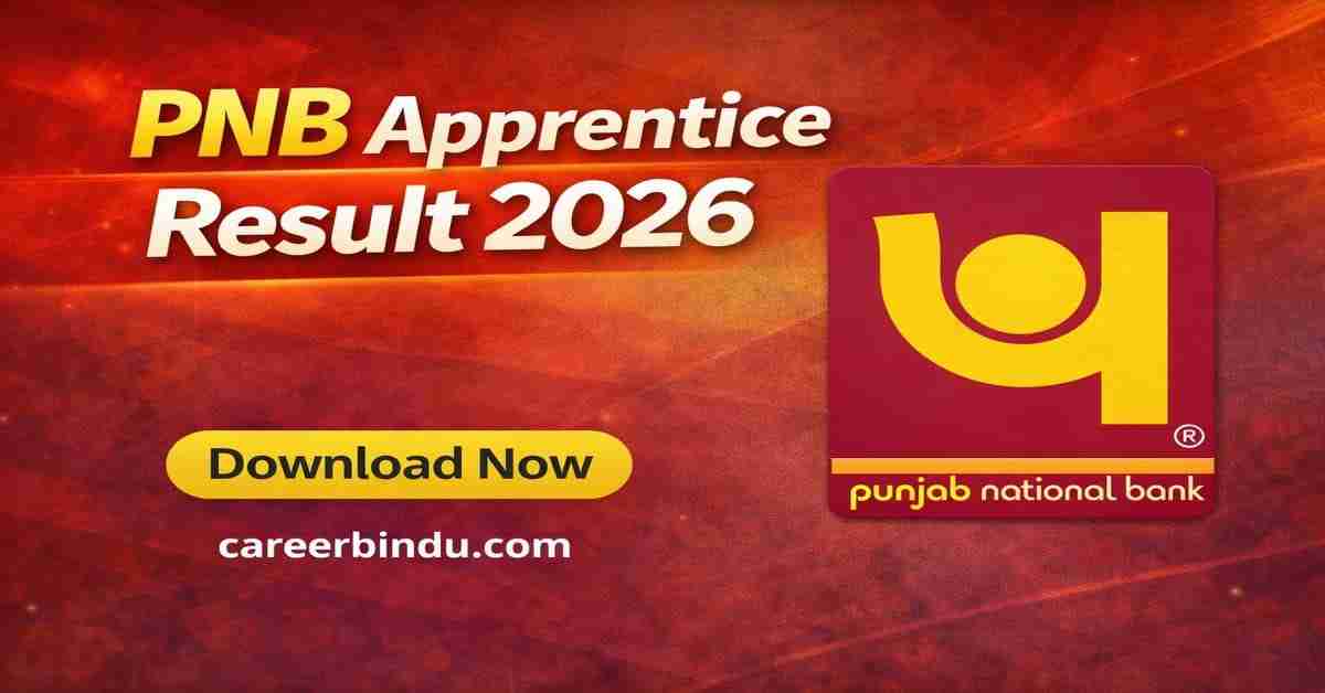 PNB Apprentice Result 2026