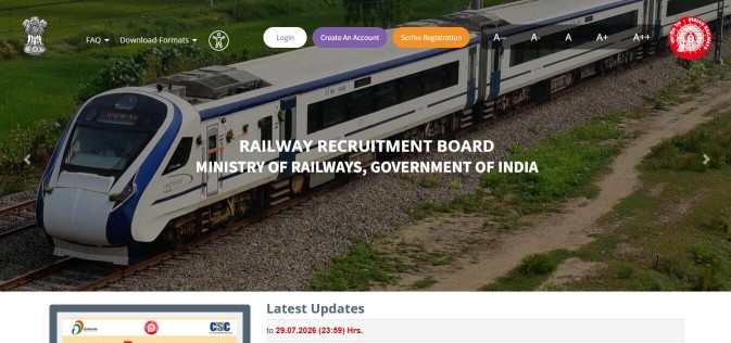 RRB Group D Answer Key 2026 Official Website
