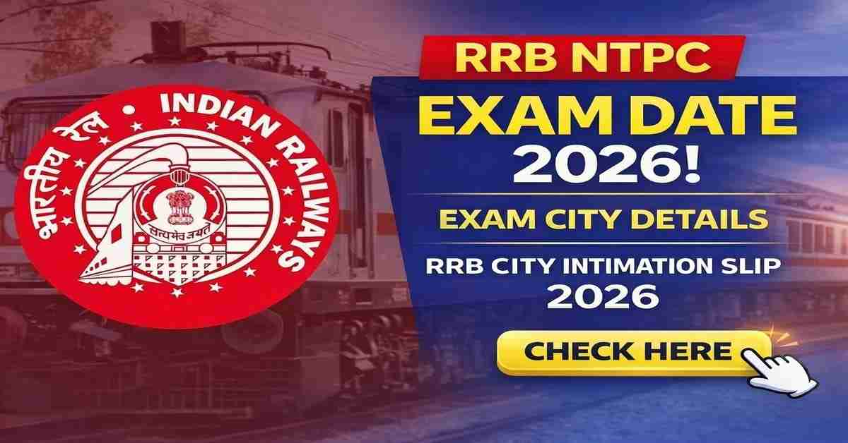 RRB NTPC Exam Date 2026