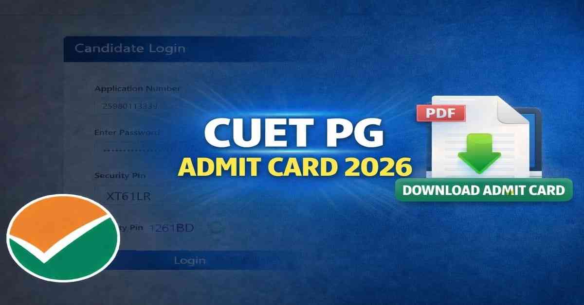 CUET PG Admit Card 2026