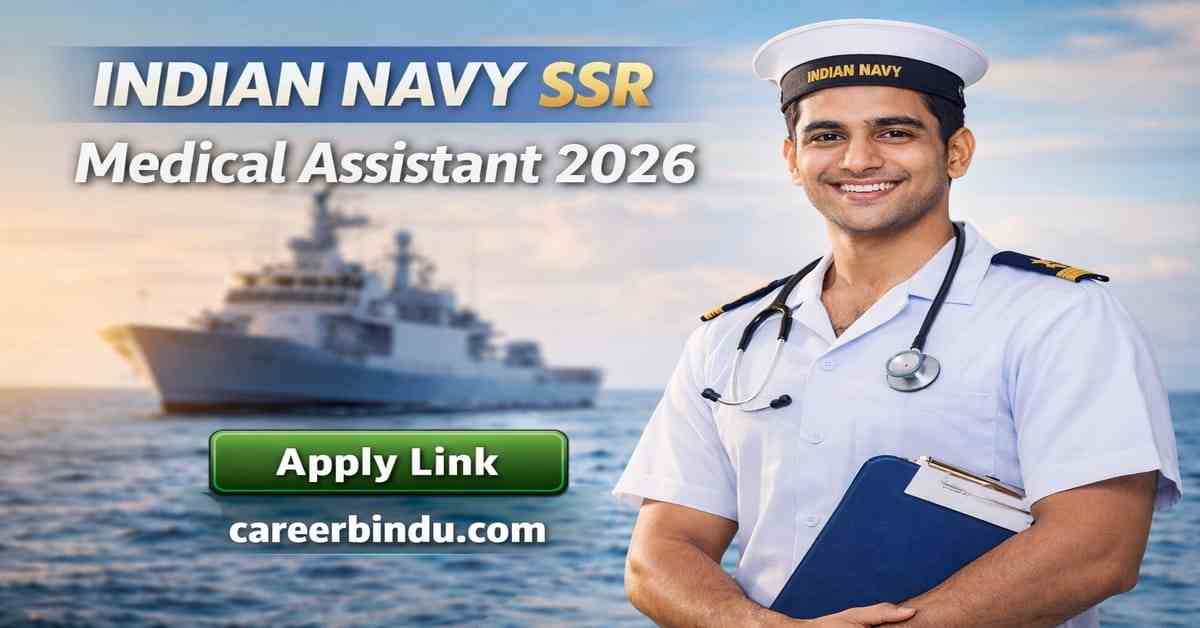 Indian Navy SSR Medical Assistant