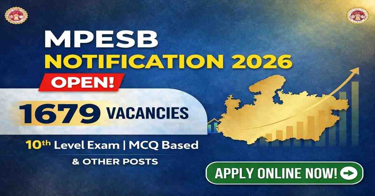 MPESB Notification 2026