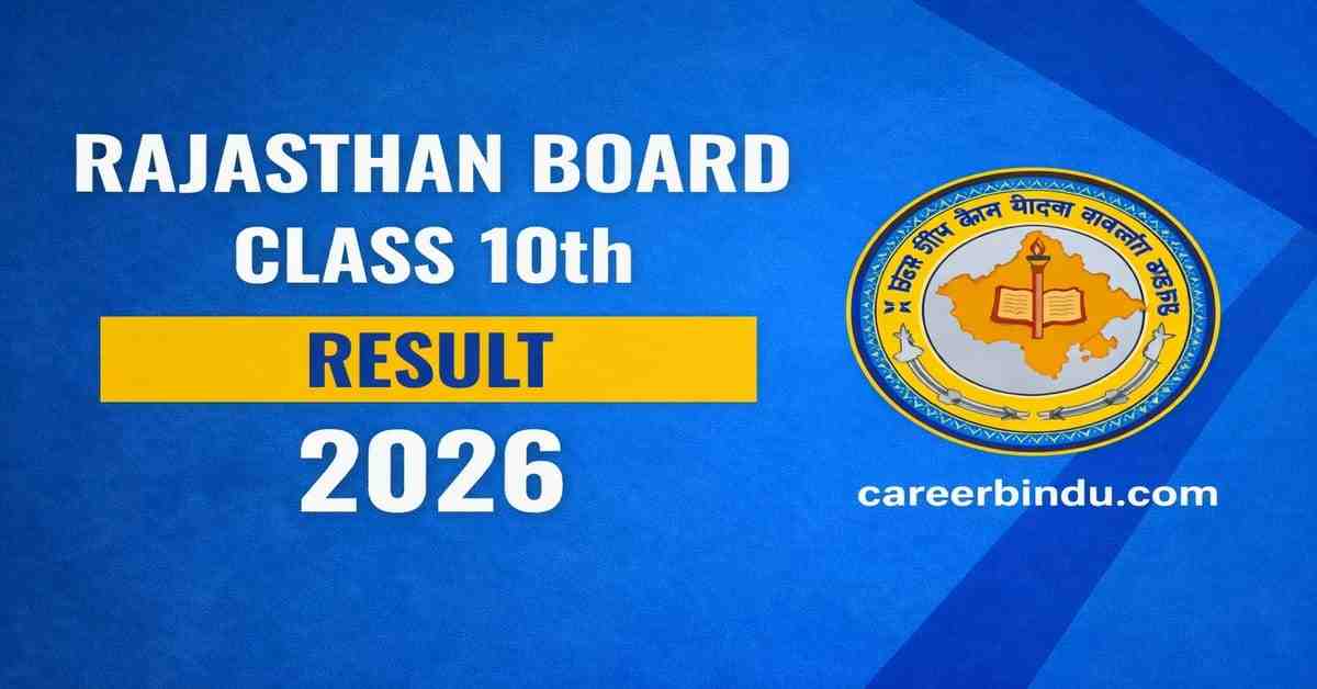 Rajasthan Board 10th Result 2026