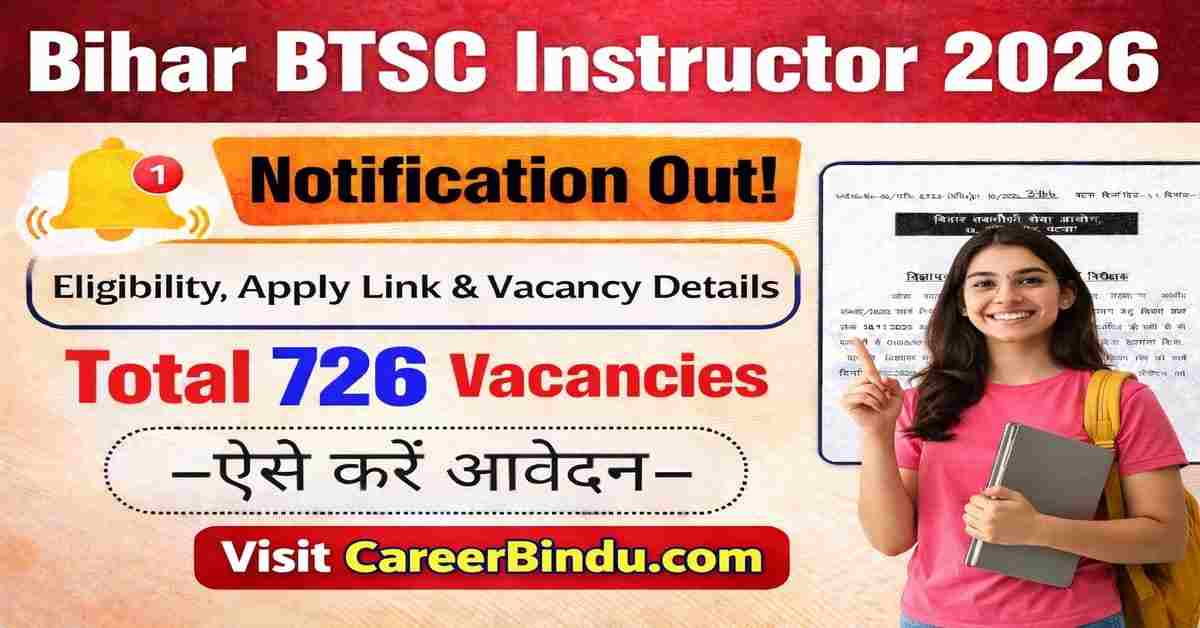Bihar BTSC Instructor