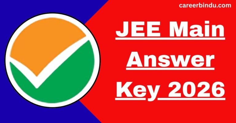 JEE Main Answer Key 2026