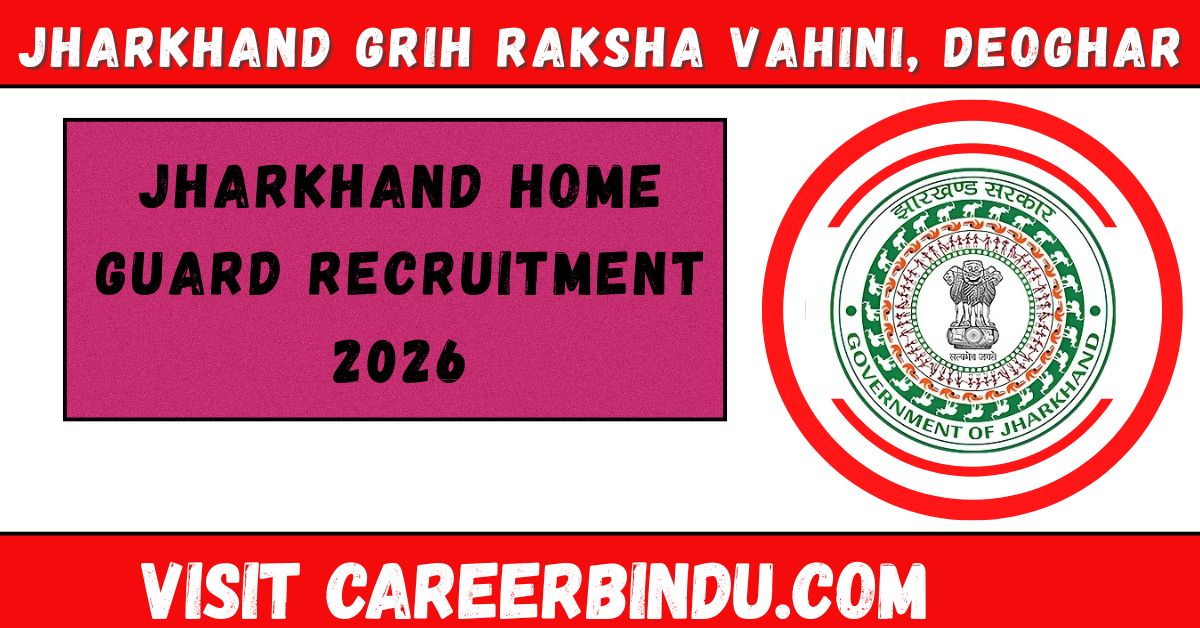 Jharkhand Home Guard Recruitment 2026