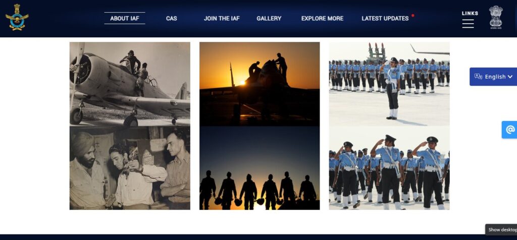 Indian Air Force Group C Official Website