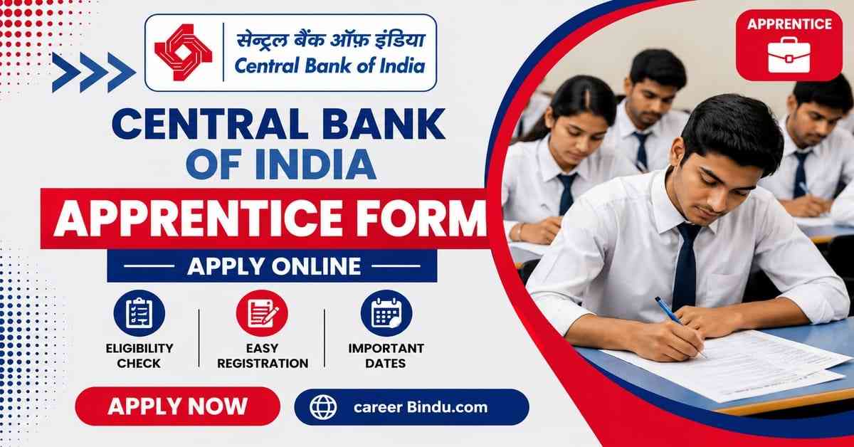 Central Bank of India Apprentice Form
