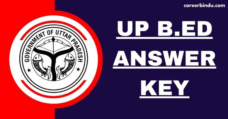 UP B.Ed Answer Key