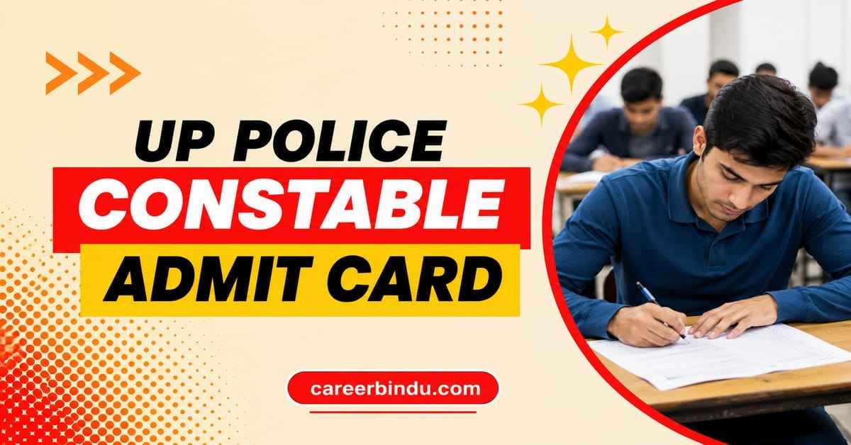 UP Police Constable Admit Card