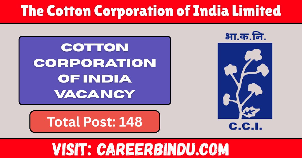 Cotton Corporation of India Vacancy