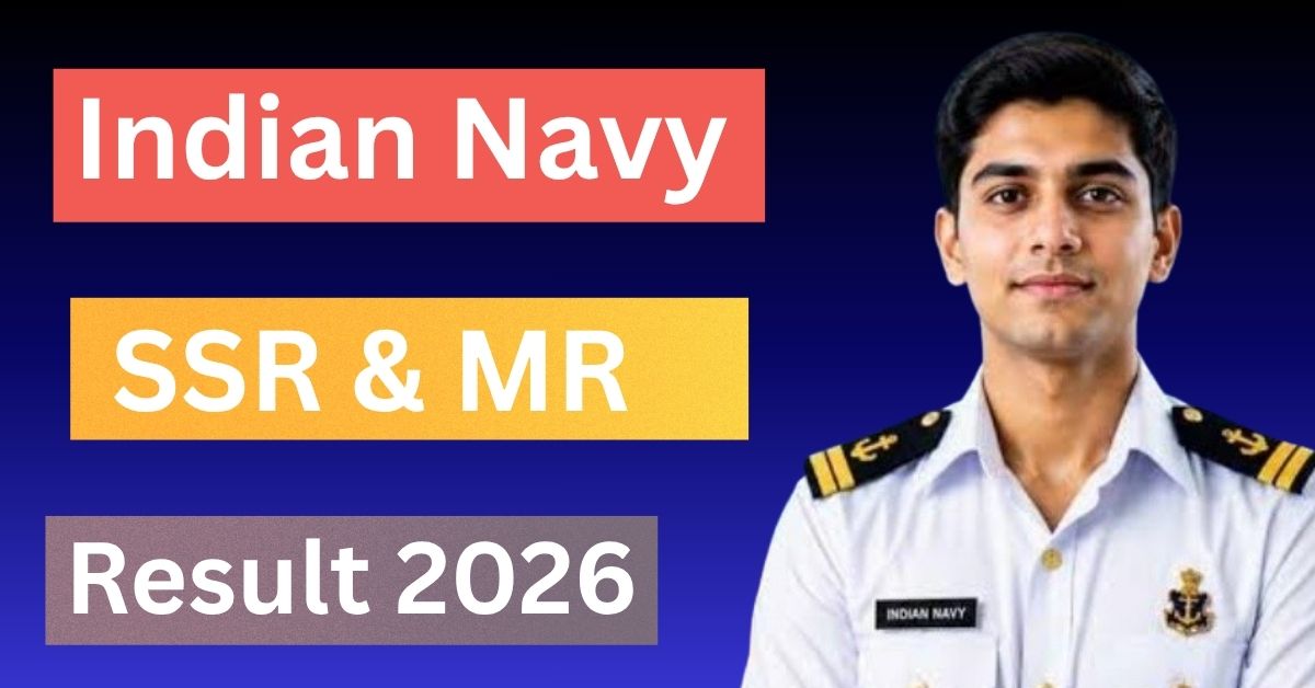 Indian Navy SSR MR Result 2026