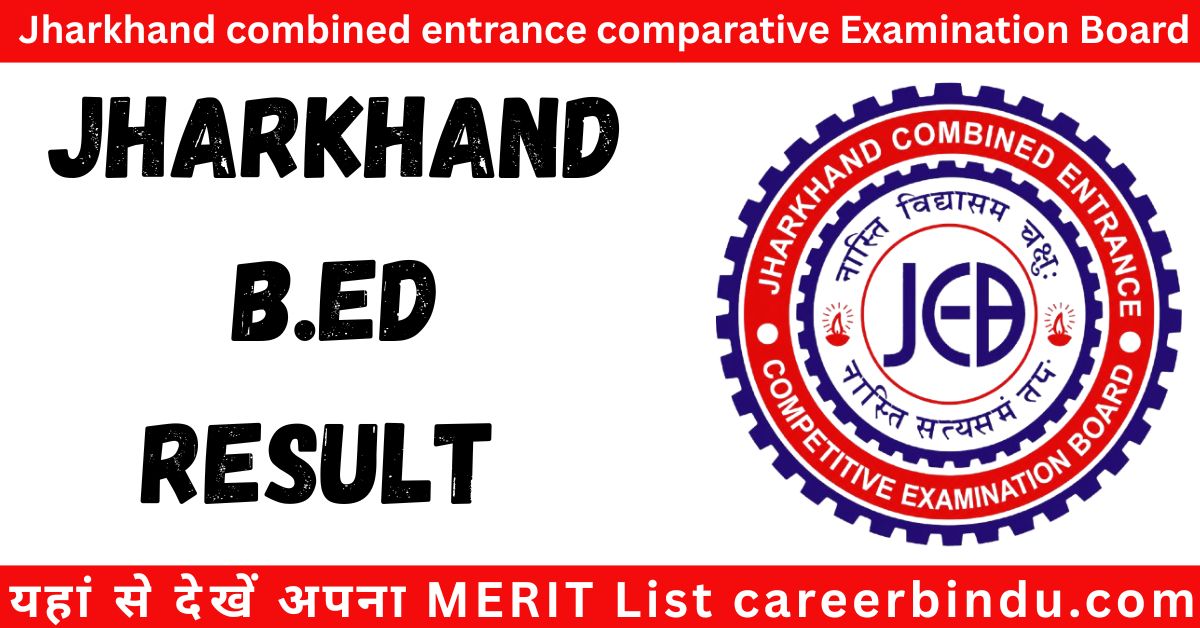 Jharkhand B.Ed Result