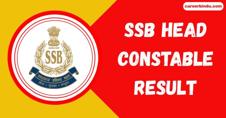 SSB Head Constable