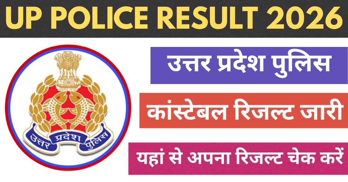 UP Police Constable Result 2026