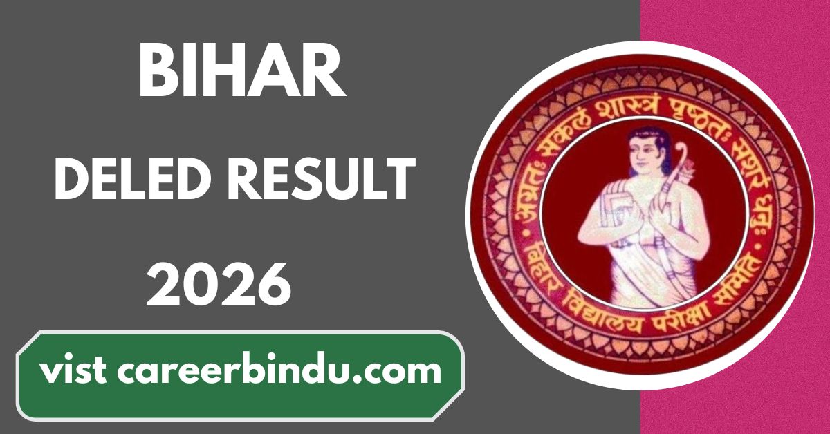 Bihar DELED Result link