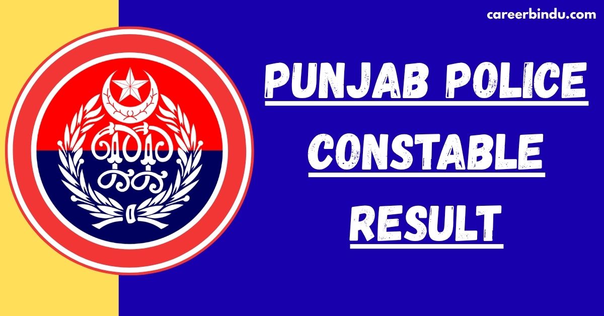 Punjab Police Constable Result