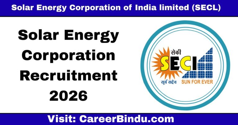 Solar Energy Corporation Recruitment