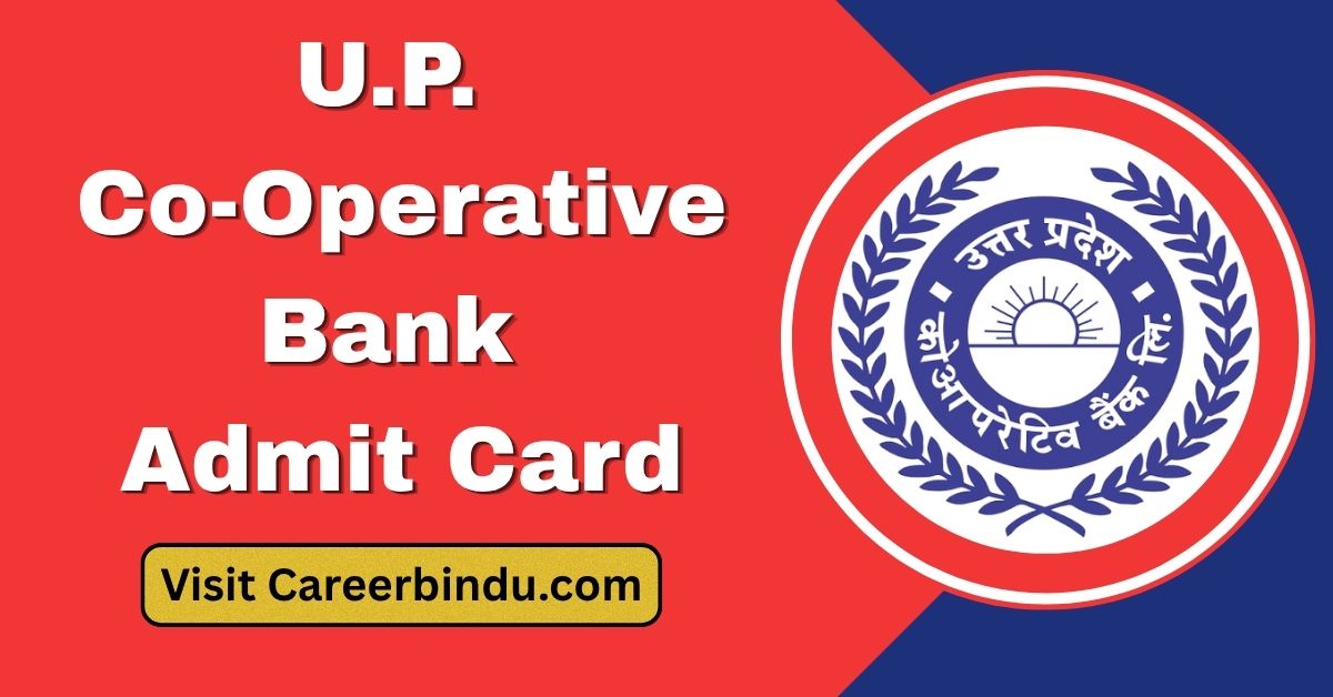 UP Cooperative Bank Admit Card